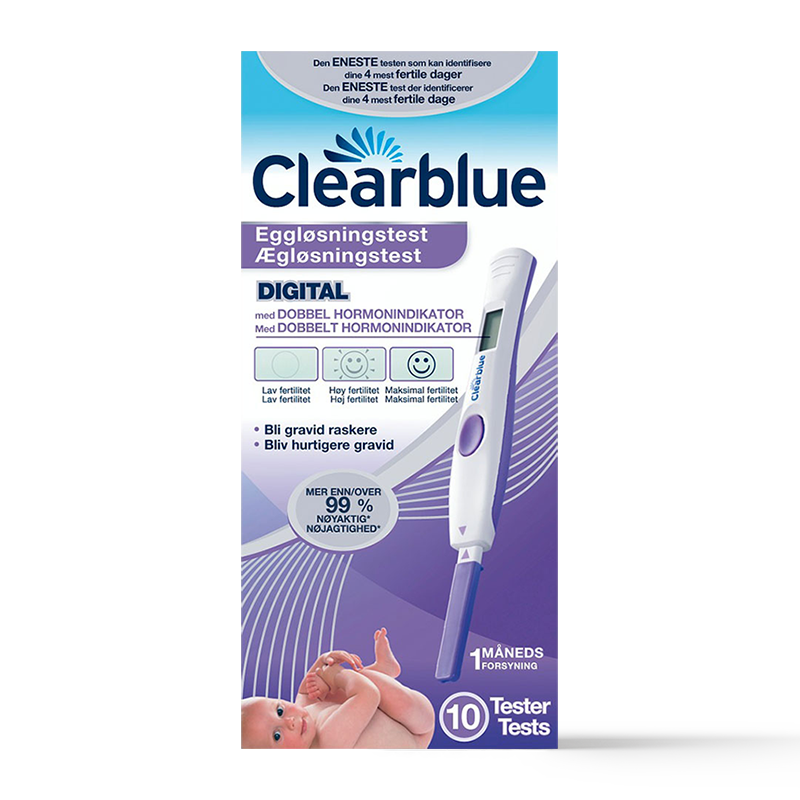 Clearblue eggløsningstest bruksanvisning Clearblue eggløsningstest bruksanvisning
