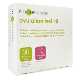SmileReader - Testsett med eggløsningstest og graviditetstest