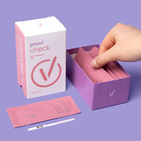 Proov Check - Tidlig Graviditetstest Strimmel - 10 stk.