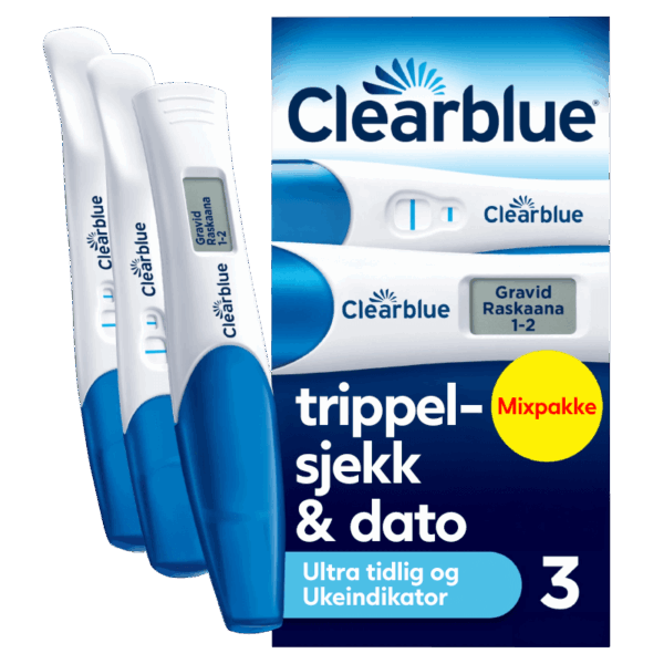Clearblue Triple Check Graviditetstest
