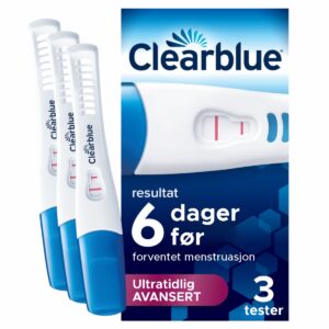 Clearblue Ultratidlig Avansert Graviditetstest – 3 stk