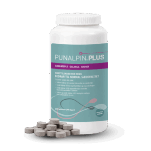 Punalpin® PLUS (540 tabletter / 3 mnd.) Granateple, galanga, aronia, sink, selen