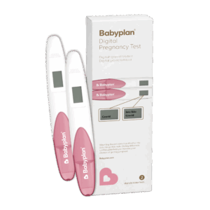 Babyplan Digital Graviditetstest - 2 stk