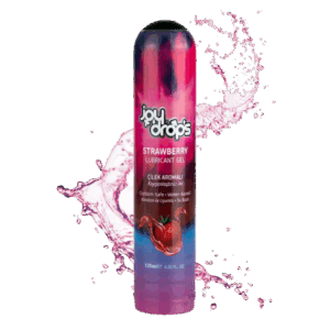 JoyDrops Glidemiddel 125 ml - Jordbær