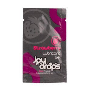JoyDrops Glidemiddel 5 ml - Jordbær