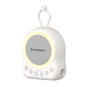Sensibaby Easy Dream white & pink noise-maskin – Babysøvnmaskin med nattlampe