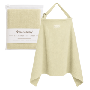 Sensibaby ammesjal i 100 % dobbeltlags bomull – Justerbart og pustende – Beige