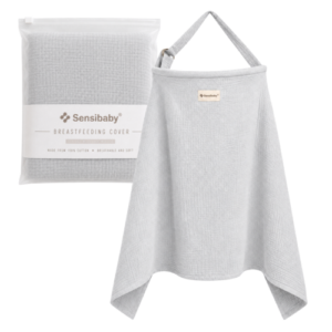Sensibaby ammesjal i 100 % dobbeltlags bomull – Justerbart og pustende – Grå